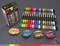 18 Double-Sided Vibrant Acrylic Paint Marker Set